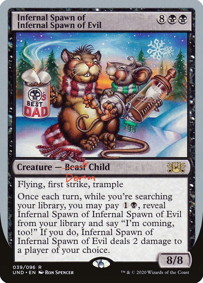 Infernal Spawn of Infernal Spawn of Evil [Unsanctioned] Magic: The Gathering