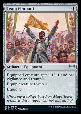 Team Pennant [Strixhaven: School of Mages] Magic: The Gathering