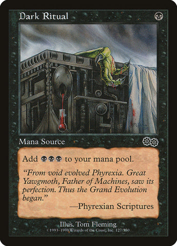 Dark Ritual [Urza's Saga] Magic: The Gathering