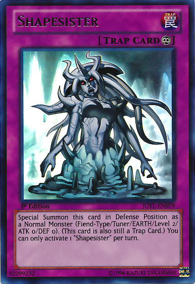 Shapesister [JOTL-EN079] Ultra Rare Yu-Gi-Oh!