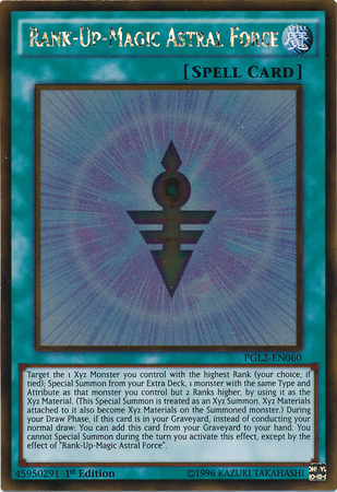 Rank-Up-Magic Astral Force [PGL2-EN060] Gold Rare Yu-Gi-Oh!