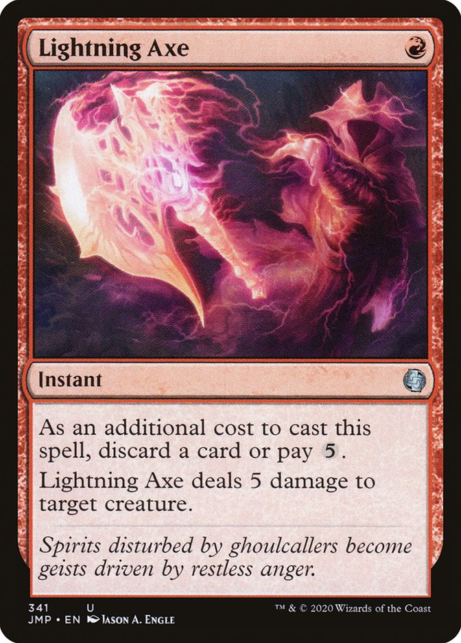 Lightning Axe [Jumpstart] Magic: The Gathering