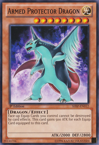 Armed Protector Dragon [SHSP-EN012] Common Yu-Gi-Oh!