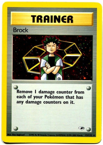 Brock (15/132) [Gym Heroes Unlimited] Pokémon