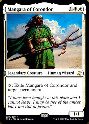 Mangara of Corondor [Time Spiral Remastered] Magic: The Gathering