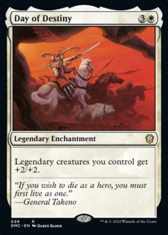 Day of Destiny [Dominaria United Commander] Magic: The Gathering