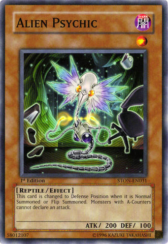 Alien Psychic [STON-EN031] Common Yu-Gi-Oh!