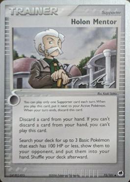 Holon Mentor (75/101) (Legendary Ascent - Tom Roos) [World Championships 2007] Pokémon
