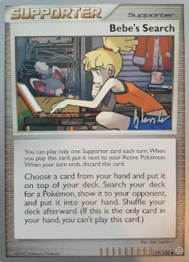 Bebe's Search (119/132) (Empotech - Dylan Lefavour) [World Championships 2008] Pokémon