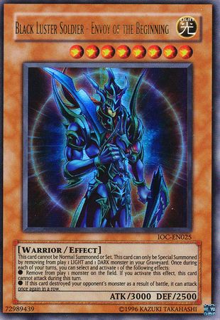 Black Luster Soldier - Envoy of the Beginning [IOC-EN025] Ultra Rare Yu-Gi-Oh!