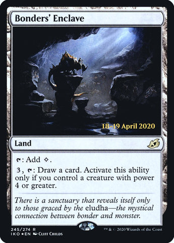 Bonders' Enclave [Ikoria: Lair of Behemoths Prerelease Promos] Magic: The Gathering