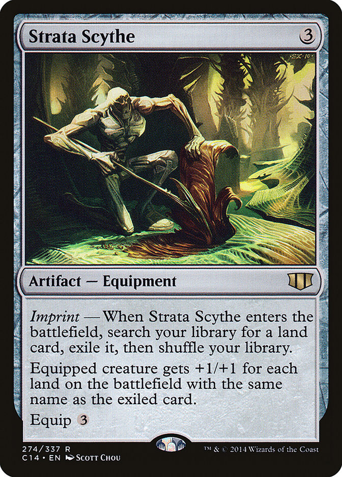 Strata Scythe [Commander 2014] Magic: The Gathering