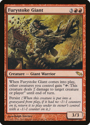 Furystoke Giant [Shadowmoor] Magic: The Gathering