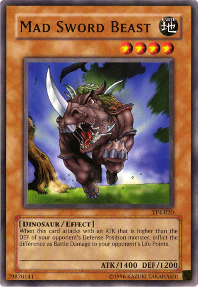 Mad Sword Beast [TP4-020] Common Yu-Gi-Oh!