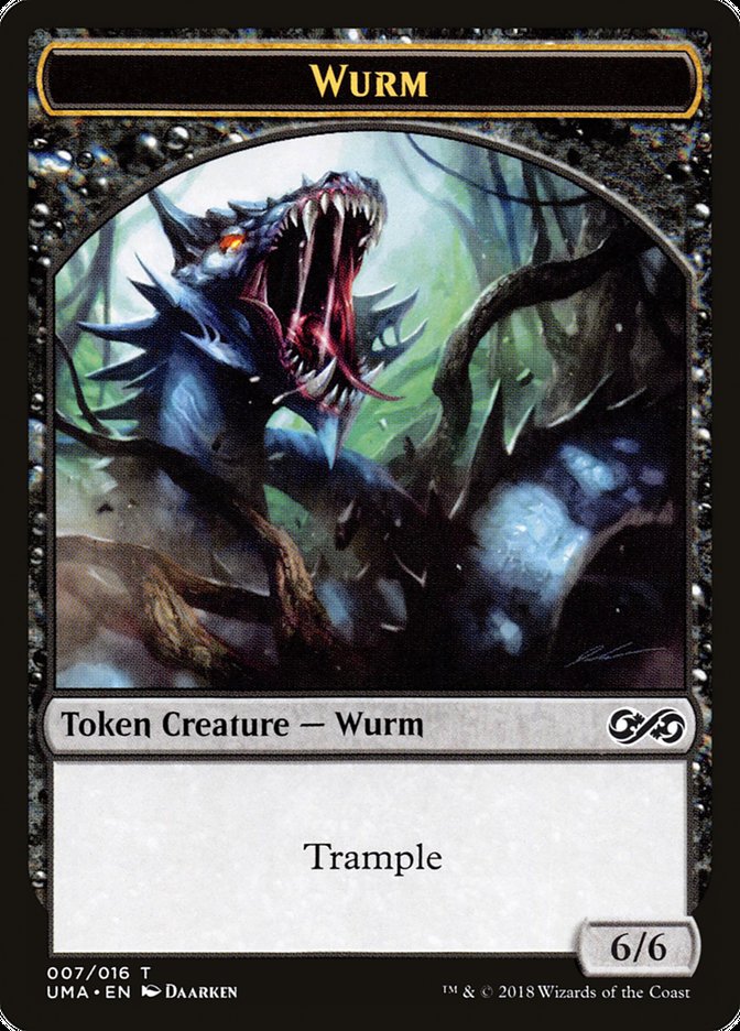 Wurm Token [Ultimate Masters Tokens] Magic: The Gathering
