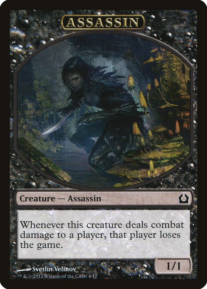 Assassin Token [Return to Ravnica Tokens] Magic: The Gathering