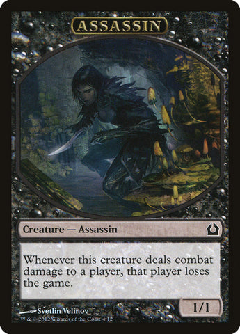Assassin Token [Return to Ravnica Tokens] Magic: The Gathering
