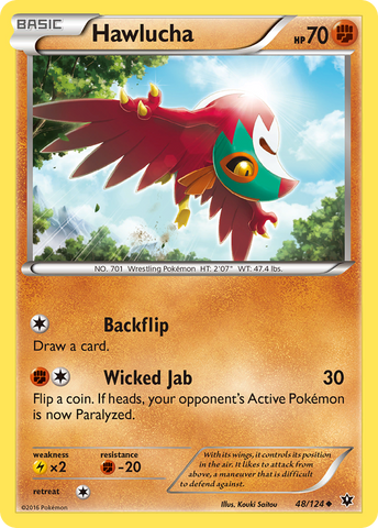 Hawlucha (48/124) [XY: Fates Collide] Pokémon
