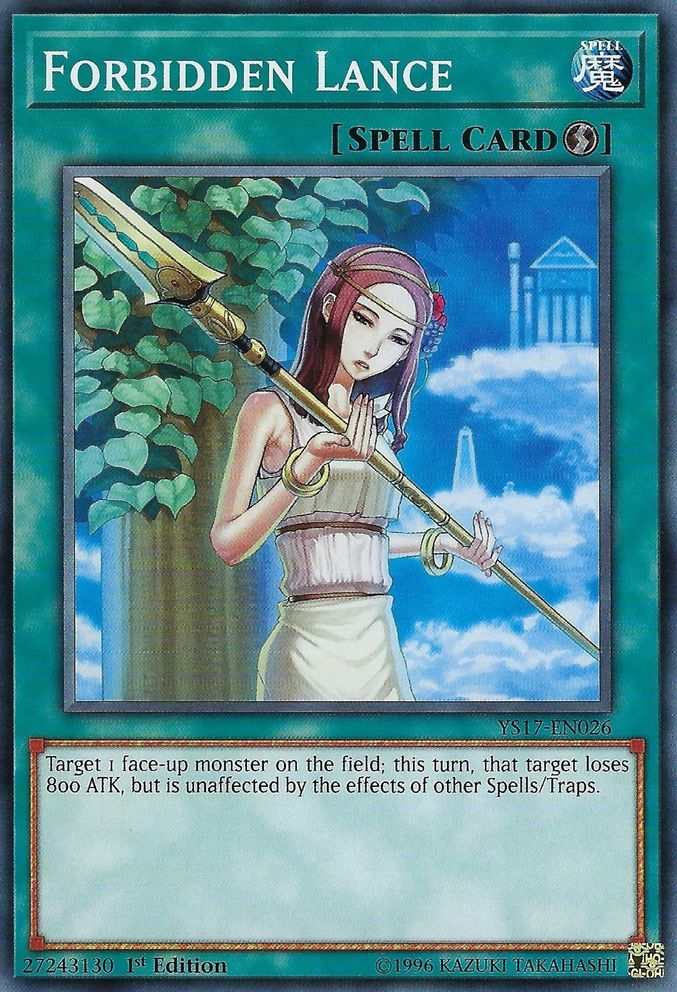 Forbidden Lance [YS17-EN026] Common Yu-Gi-Oh!
