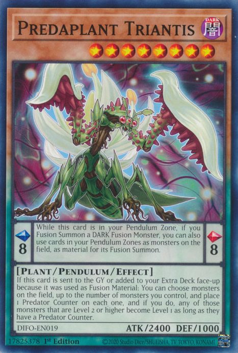 Predaplant Triantis [DIFO-EN019] Common Yu-Gi-Oh!