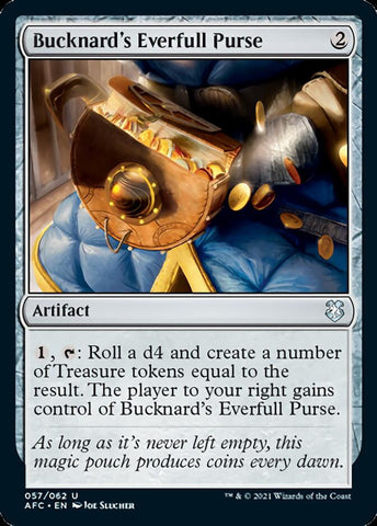 Bucknard's Everfull Purse [Dungeons & Dragons: Adventures in the Forgotten Realms Commander] Magic: The Gathering