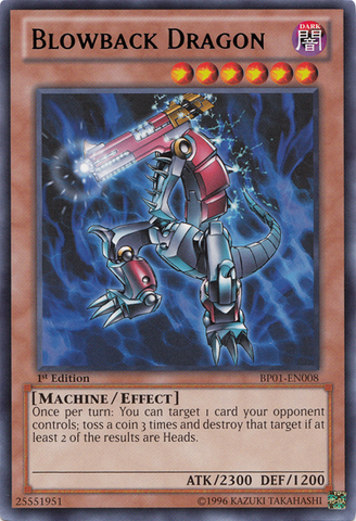 Blowback Dragon [BP01-EN008] Rare Yu-Gi-Oh!