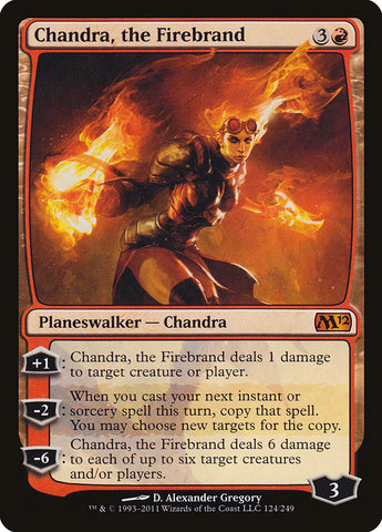 Chandra, the Firebrand [Magic 2012] Magic: The Gathering