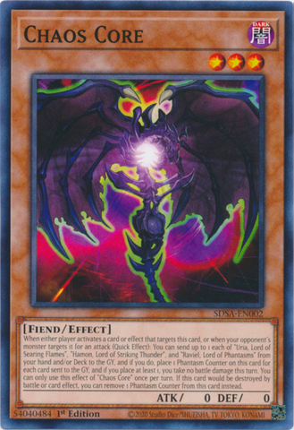 Chaos Core [SDSA-EN002] Common Yu-Gi-Oh!