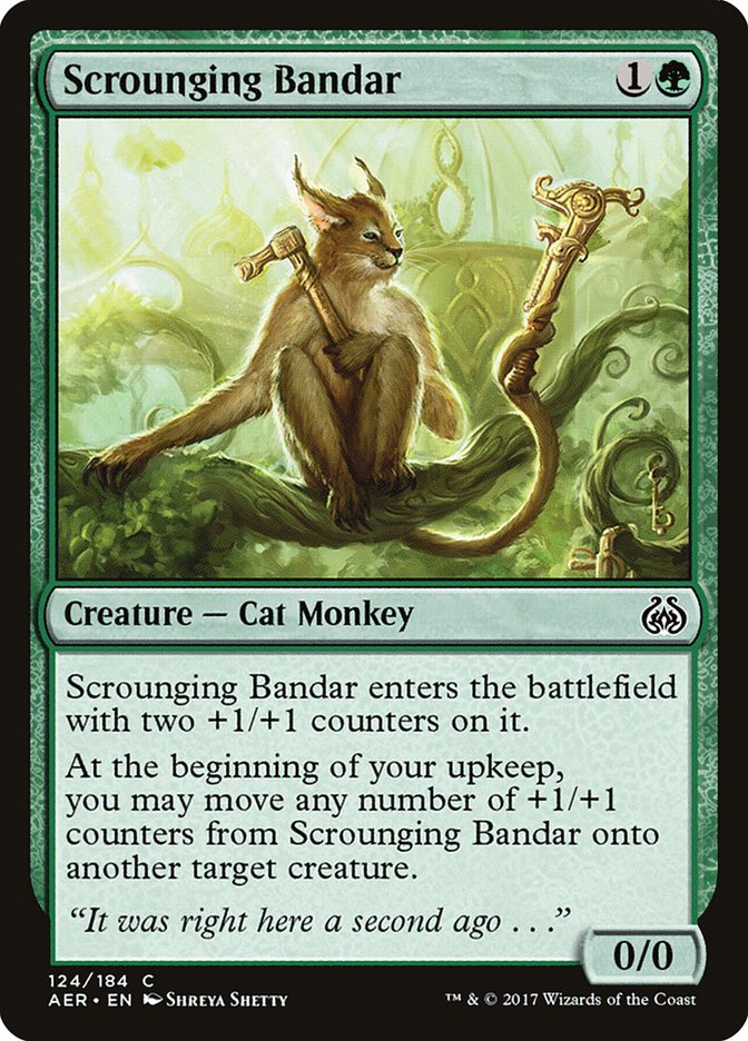 Scrounging Bandar [Aether Revolt] Magic: The Gathering