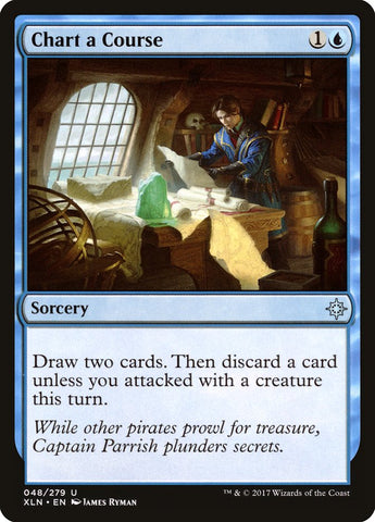 Chart a Course [Ixalan] Magic: The Gathering