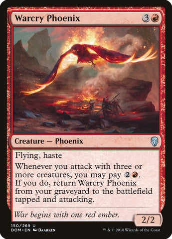 Warcry Phoenix [Dominaria] Magic: The Gathering