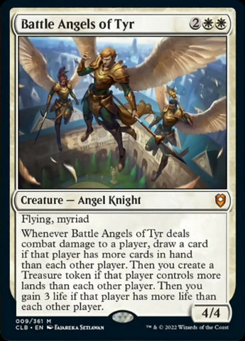 Battle Angels of Tyr [Commander Legends: Battle for Baldur's Gate] Magic: The Gathering