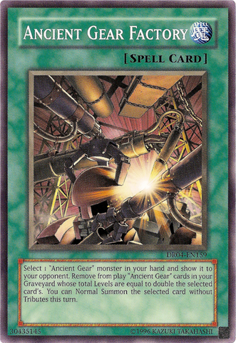 Ancient Gear Factory [DR04-EN159] Common Yu-Gi-Oh!
