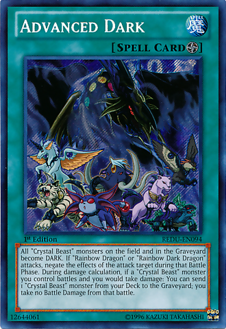 Advanced Dark [REDU-EN094] Secret Rare Yu-Gi-Oh!