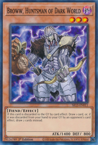 Broww, Huntsman of Dark World [SR13-EN011] Common Yu-Gi-Oh!