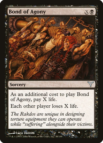 Bond of Agony [Dissension] Magic: The Gathering