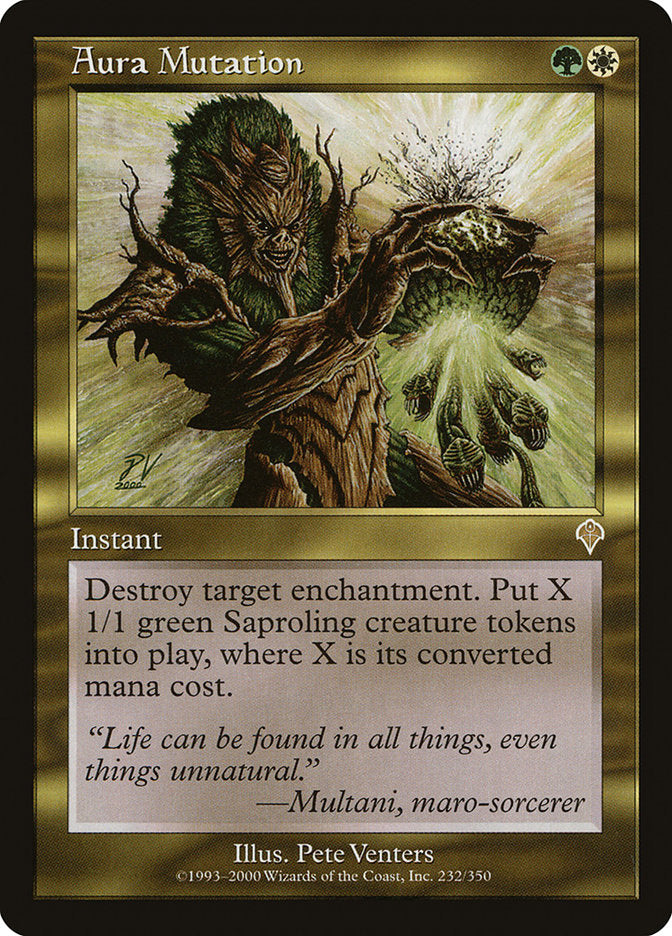 Aura Mutation [Invasion] Magic: The Gathering