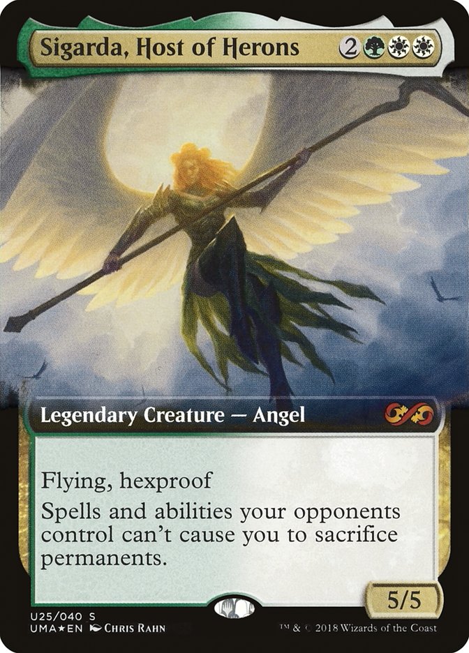Sigarda, Host of Herons (Topper) [Ultimate Masters Box Topper] Magic: The Gathering