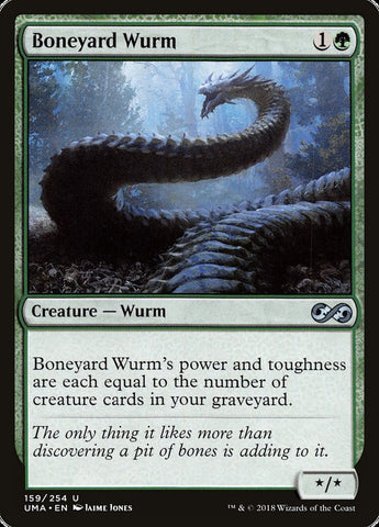Boneyard Wurm [Ultimate Masters] Magic: The Gathering