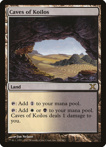 Caves of Koilos [Tenth Edition] Magic: The Gathering