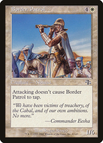Border Patrol [Judgment] Magic: The Gathering