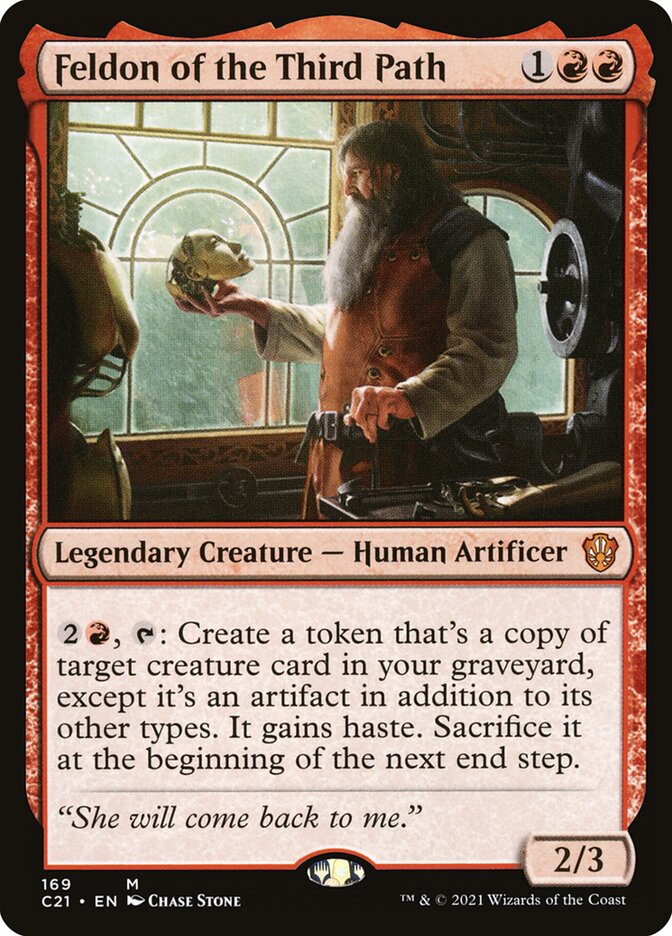 Feldon of the Third Path [Commander 2021] Magic: The Gathering