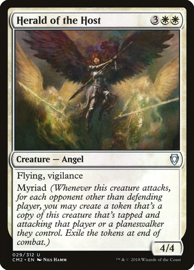 Herald of the Host [Commander Anthology Volume II] Magic: The Gathering