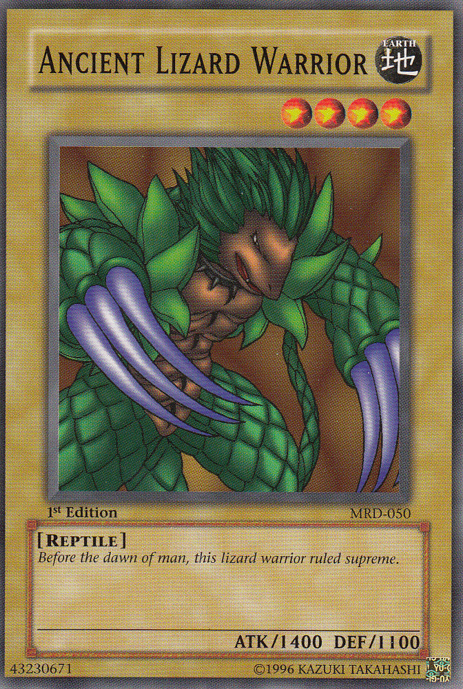 Ancient Lizard Warrior [MRD-050] Common Yu-Gi-Oh!