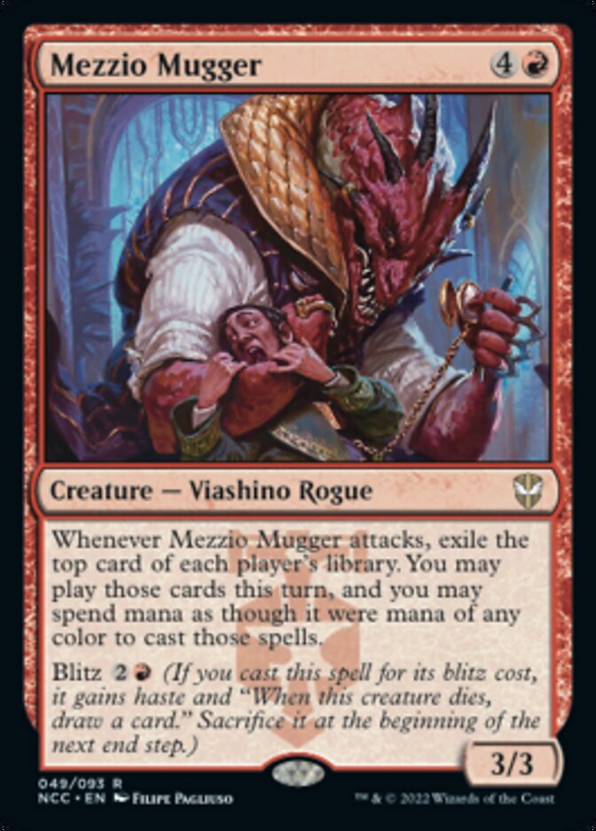 Mezzio Mugger [Streets of New Capenna Commander] Magic: The Gathering