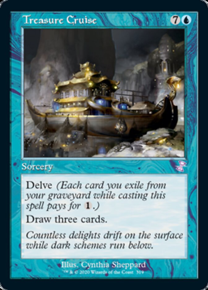 Treasure Cruise (Timeshifted) [Time Spiral Remastered] Magic: The Gathering