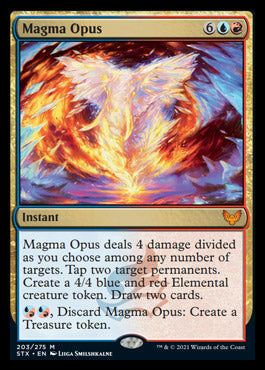 Magma Opus [Strixhaven: School of Mages] Magic: The Gathering