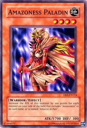 Amazoness Paladin [DR1-EN114] Common Yu-Gi-Oh!