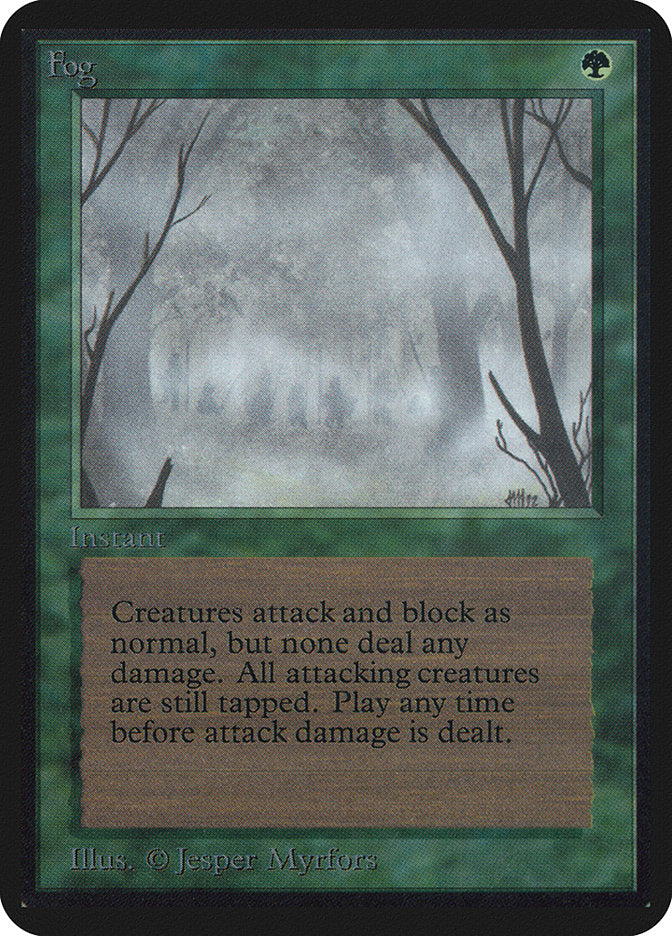 Fog [Alpha Edition] Magic: The Gathering