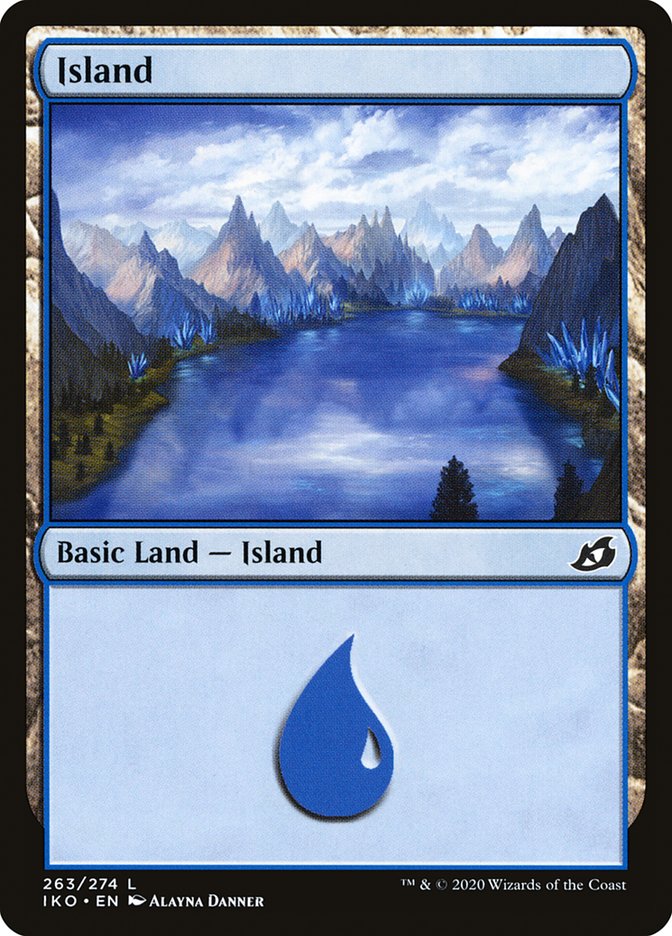 Island (263) [Ikoria: Lair of Behemoths] Magic: The Gathering